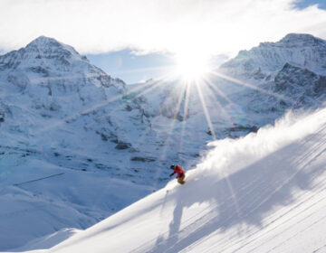 La région de ski de la Jungfrau