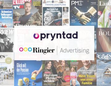 pryntad et Ringier Advertising numérisent le marché suisse de la presse écrite