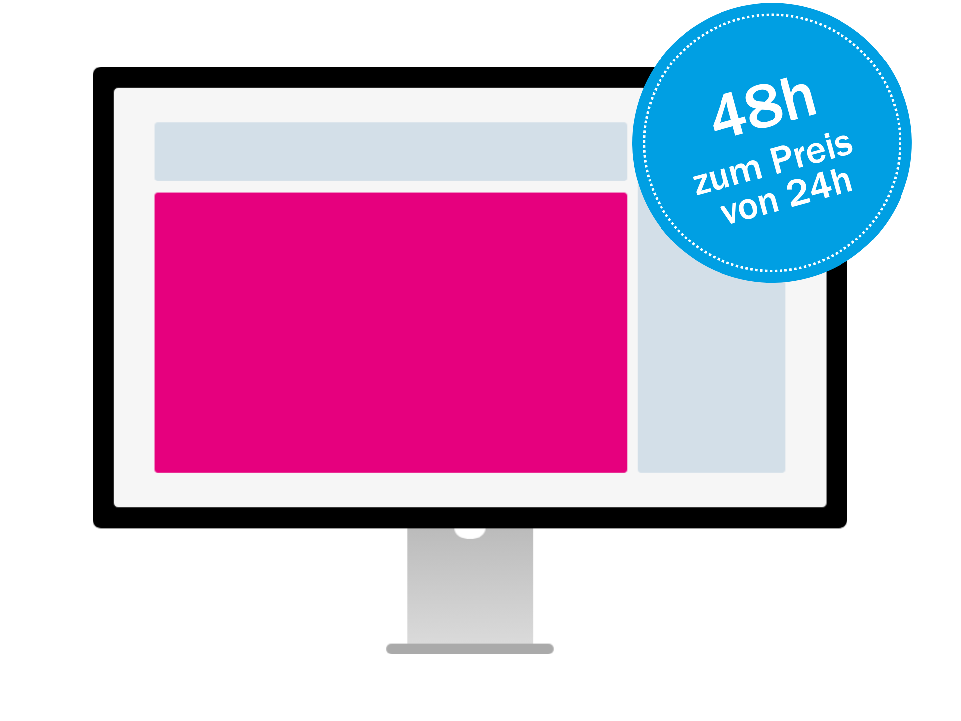 Desktop Mockup vom Branded Story Format